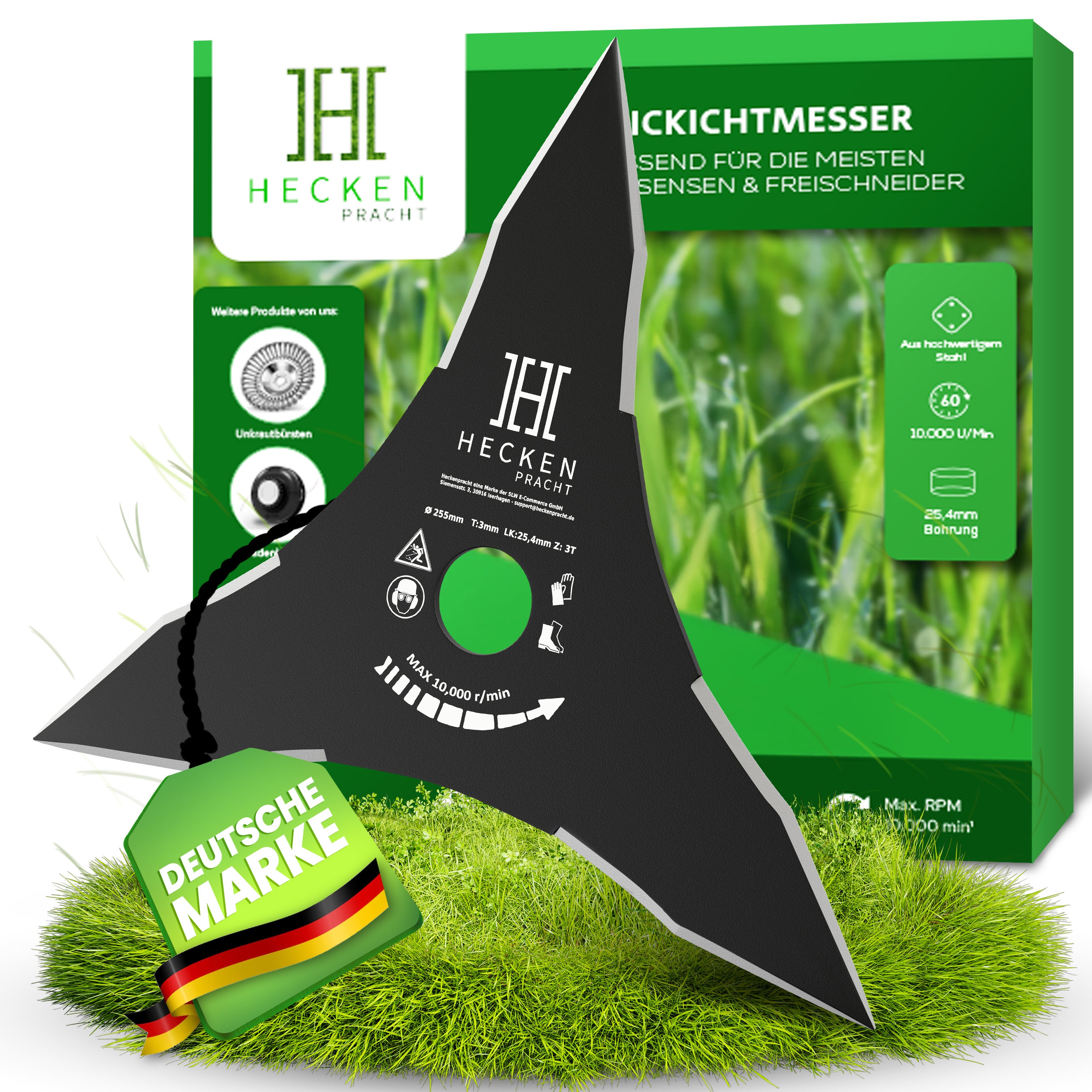 Dickichtmesser 3-Zahn